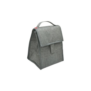 Sac à bento pliable isotherme 'Fujisawa', gris chiné RPET 5