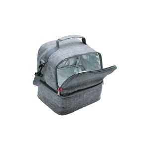 Sac à bento isotherme 'Uji', gris chiné RPET 5