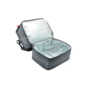 Sac à bento isotherme 'Uji', gris chiné RPET 6