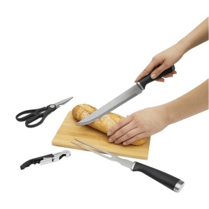 Ensemble de couverts en acier inoxydable ROASTY, 4 pcs 5