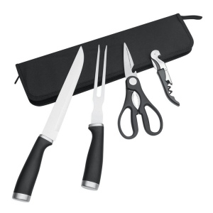 Ensemble de couverts en acier inoxydable ROASTY, 4 pcs