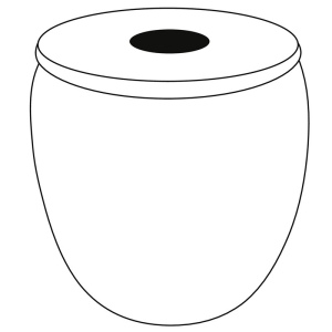 Verre BAMBOO ART S, capacité 250 ml env. 11