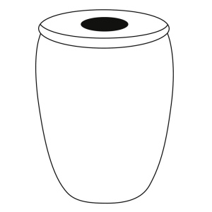 Verre BAMBOO ART M, capacité 350 ml env. 10