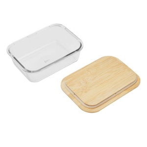 Boîte à déjeuner ROSILI L, avec couvercle en bambou: capacité env. 1.060 ml 3