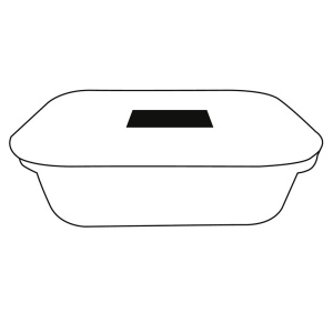 Boîte à déjeuner ROSILI L, avec couvercle en bambou: capacité env. 1.060 ml 6