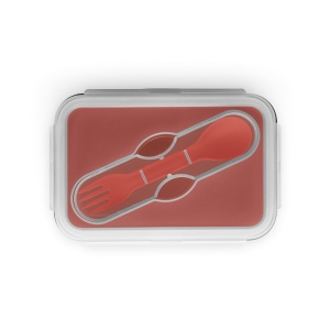 SAFFRON. Lunch Box. Boîte hermétique rétractable en silicone et PP 640 mL 6