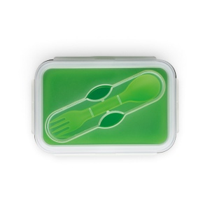 SAFFRON. Lunch Box. Boîte hermétique rétractable en silicone et PP 640 mL 7