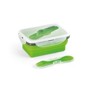 SAFFRON. Lunch Box. Boîte hermétique rétractable en silicone et PP 640 mL 8