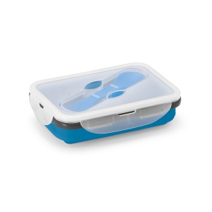 SAFFRON. Lunch Box. Boîte hermétique rétractable en silicone et PP 640 mL 2