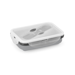 SAFFRON. Lunch Box. Boîte hermétique rétractable en silicone et PP 640 mL 5