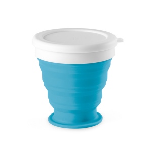 ASTRADA. Verre de voyage pliable 250mL en silicone et PP 8