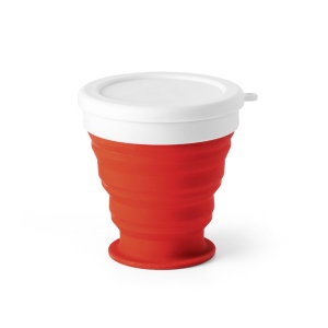 ASTRADA. Verre de voyage pliable 250mL en silicone et PP 3