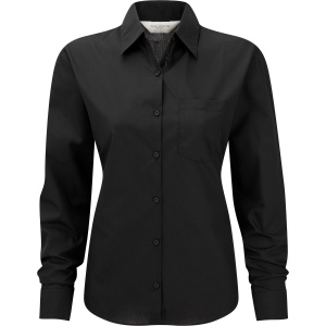 Chemise femme popeline polycoton manches longues 2