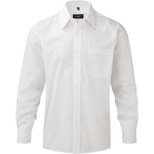 Chemise homme popeline polycoton manches longues 3