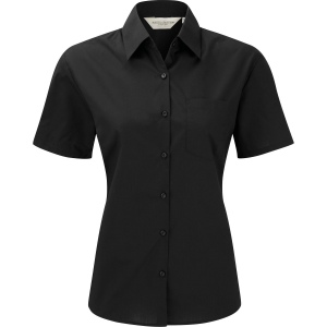Chemise femme popeline polycoton manches courtes 3