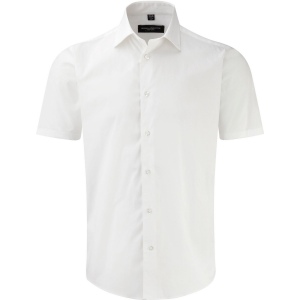 Chemise fittée homme manches courtes 4