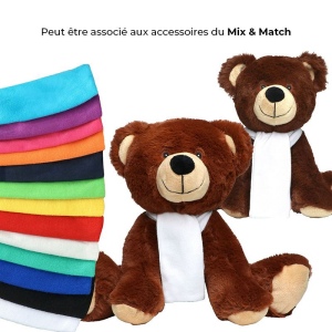 Peluche ours en RPET S MBW 4