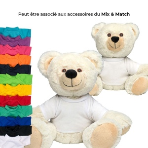 Peluche ours en RPET M MBW 8