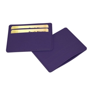 Porte-cartes slim en PU