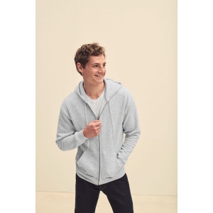 Sweat-shirt homme zippé capuche Premium (62-034-0)