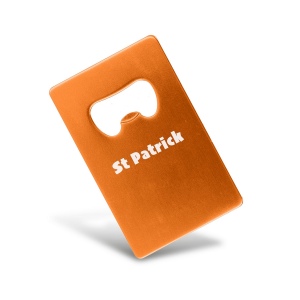 Plaque aluminium décapsuleur - pad - puht sérigraphie 1 couleur 1 position 2