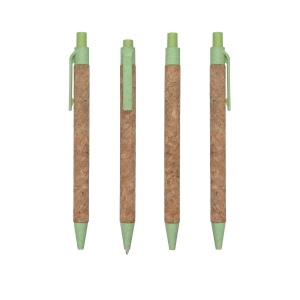 Stylo à bille en paille et pp 3