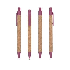 Stylo à bille en paille et pp 4