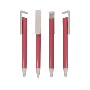 Stylo à bille en paille et abs 3