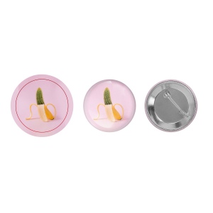 Badge bouton - made in france - 45 mm