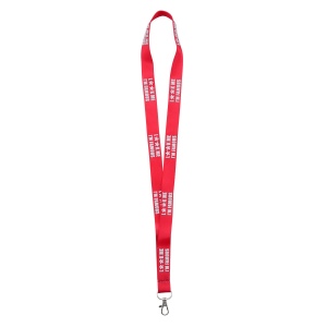 Tour de cou marquage relief 3d -lan011 - 25 mm 2
