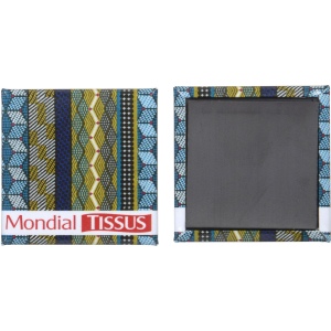 Magnet bouton carré - france - 25x25 mm 4