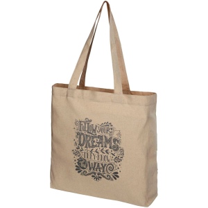 Sac shopping Pheebs recyclé avec soufflet 210 gr/m² 13L 10