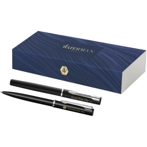 Parure de stylos bille et roller Allure (encre bleue) 4