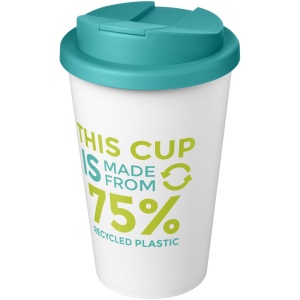 Gobelet Americano® Eco recyclé de 350ml avec couvercle anti-déversement 62