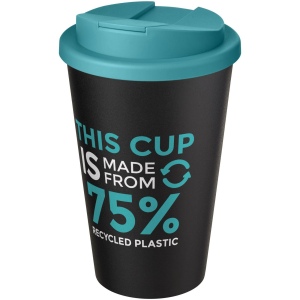 Gobelet Americano® Eco recyclé de 350ml avec couvercle anti-déversement 63