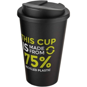 Gobelet Americano® Eco recyclé de 350ml avec couvercle anti-déversement 64