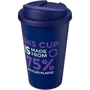 Gobelet Americano® Eco recyclé de 350ml avec couvercle anti-déversement 65