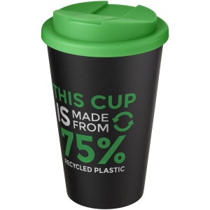 Gobelet Americano® Eco recyclé de 350ml avec couvercle anti-déversement 69