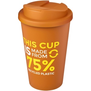 Gobelet Americano® Eco recyclé de 350ml avec couvercle anti-déversement 77