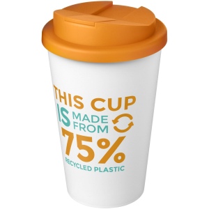 Gobelet Americano® Eco recyclé de 350ml avec couvercle anti-déversement 78