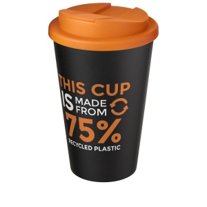 Gobelet Americano® Eco recyclé de 350ml avec couvercle anti-déversement 79
