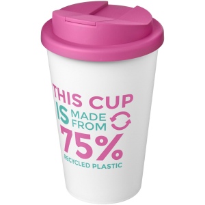 Gobelet Americano® Eco recyclé de 350ml avec couvercle anti-déversement 80