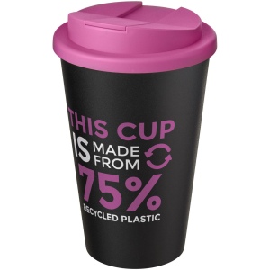 Gobelet Americano® Eco recyclé de 350ml avec couvercle anti-déversement 81