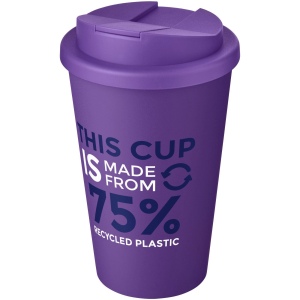 Gobelet Americano® Eco recyclé de 350ml avec couvercle anti-déversement 82