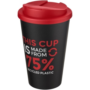 Gobelet Americano® Eco recyclé de 350ml avec couvercle anti-déversement 87