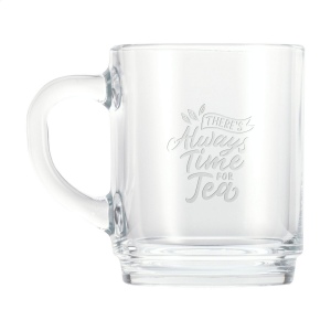 Tasse à thé empilable en verre solide et épais 3