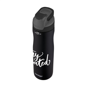 Bouteille d'eau de Contigo® en acier inoxydable très solide avec une couche supérieure mate pour un look robuste 4