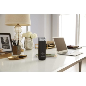 Thermos en acier inoxydable à double paroi, isolé sous vide de la marque Contigo® avec une finition métallique 4