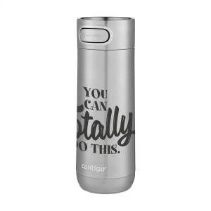Thermos en acier inoxydable à double paroi, isolé sous vide de la marque Contigo® avec une finition métallique 10