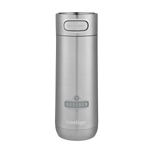 Thermos en acier inoxydable à double paroi, isolé sous vide de la marque Contigo® avec une finition métallique 3